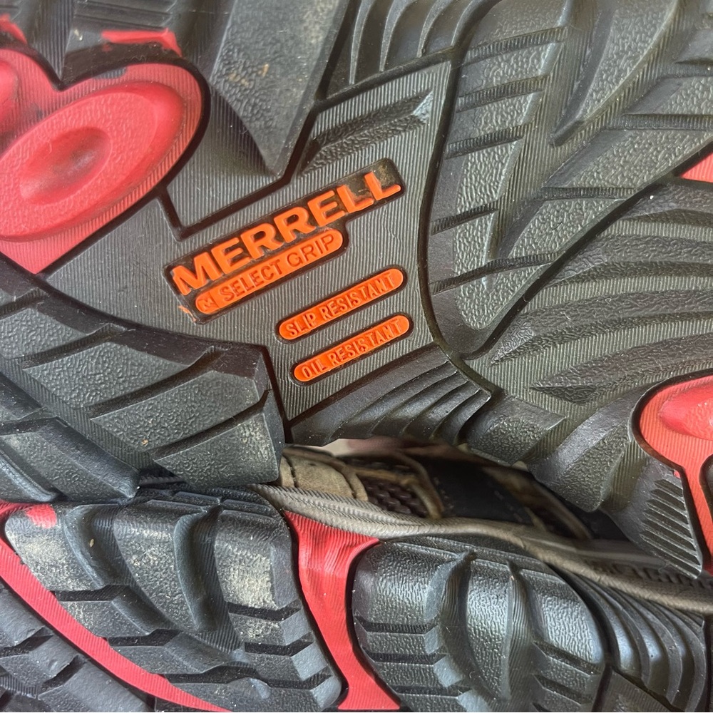 Merrell Women’s Moab 2 Mid, Waterproof Hiking Boots, Size 6, Steel‎ Toe sb3 - Picture 15 of 15